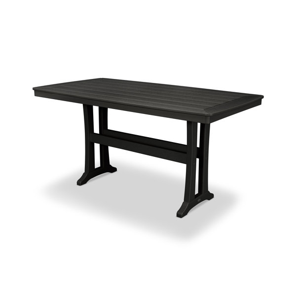 POLYWOOD® Trestle Plastic Bar Table Wayfair